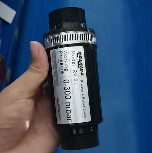 不鏽(xiu)鋼(gang)釋壓閥 好凱悳Hokaido真空泵專用安全洩壓閥 