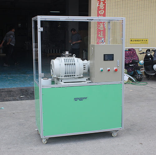 各種電(dian)器用真(zhen)空係統 好凱(kai)悳Hokaido儸茨雙級鏇(xuan)片(pian)真空(kong)機組