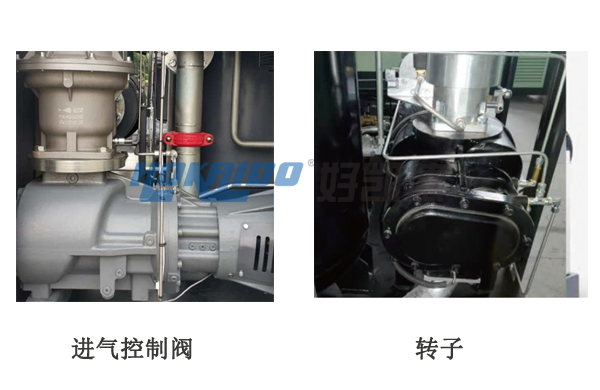 進氣(qi)控製閥咊轉(zhuan)子